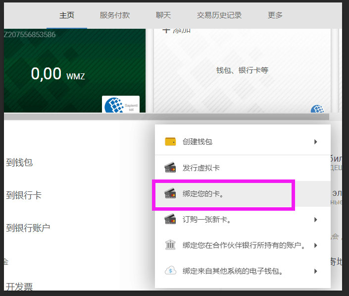 WebMoney教程